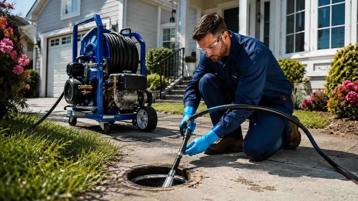 Residential Hydro Jet Drain Cleaning in Rancho Santa Fe